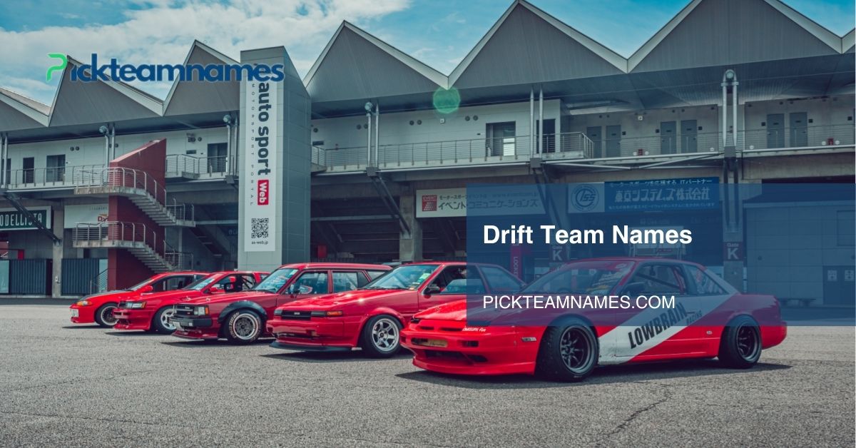 drift team names