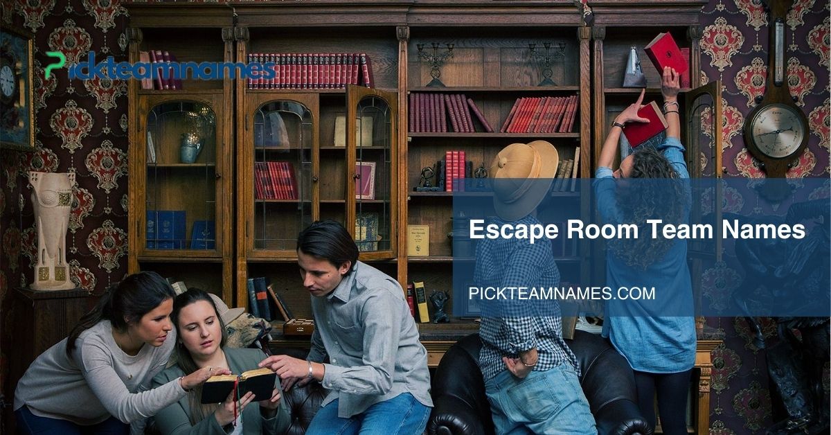 escape room team names