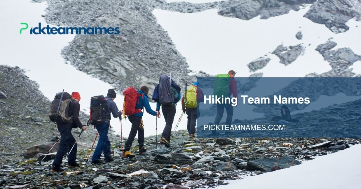 hiking team names