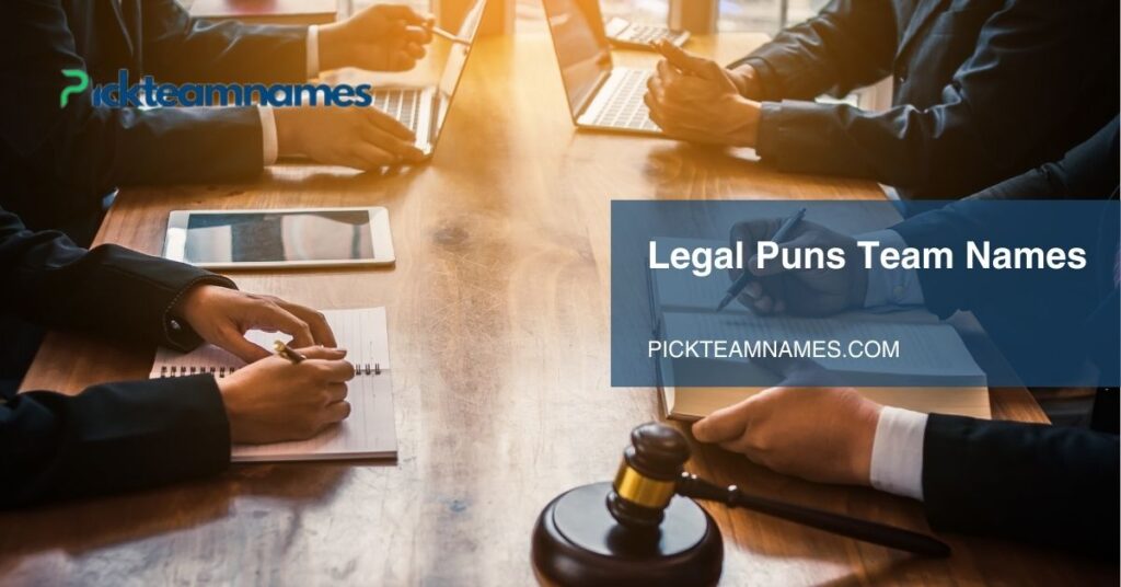 legal puns team names