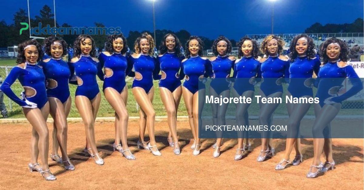 majorette team names