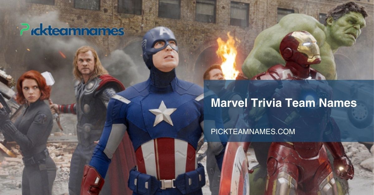 marvel trivia team names