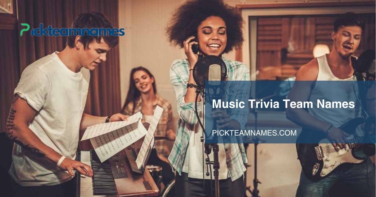 music trivia team names