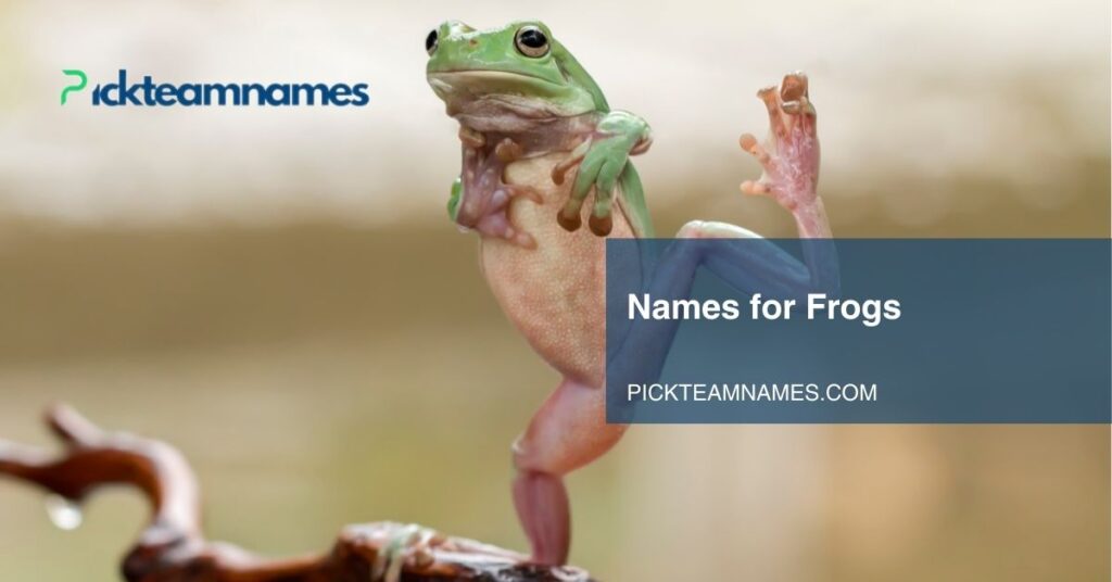 names for frog