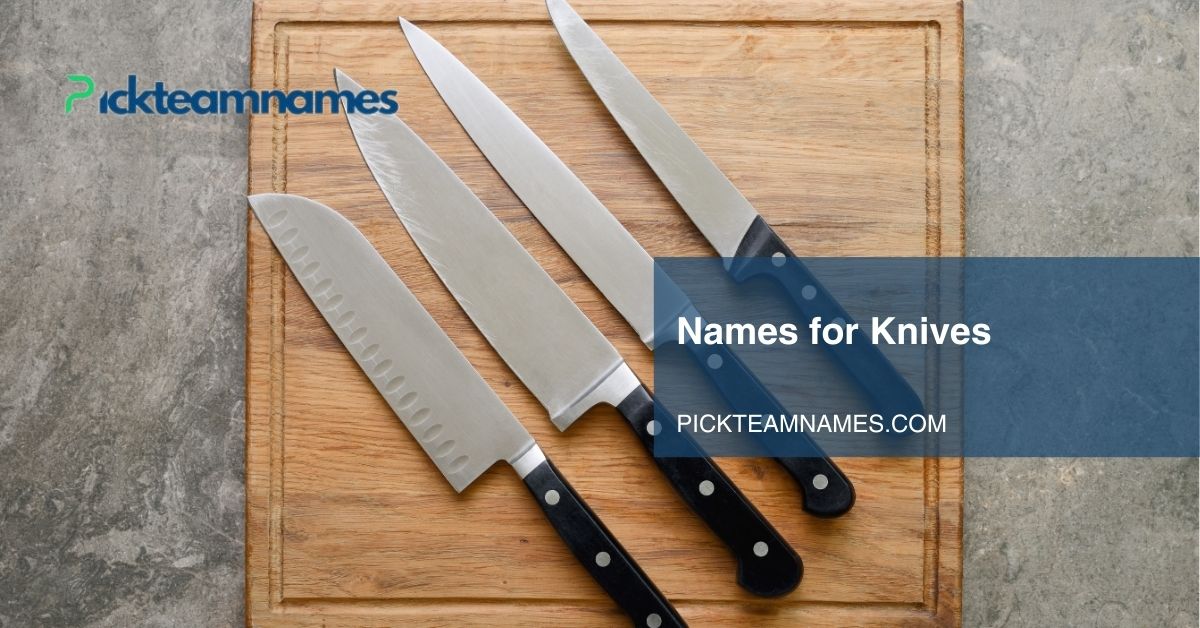 names for knives