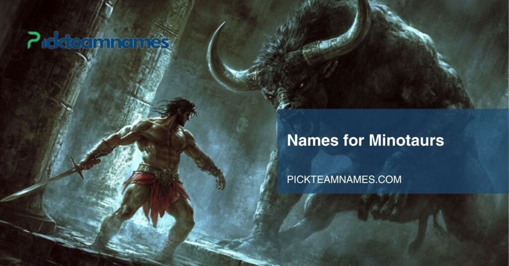 names for minotaur