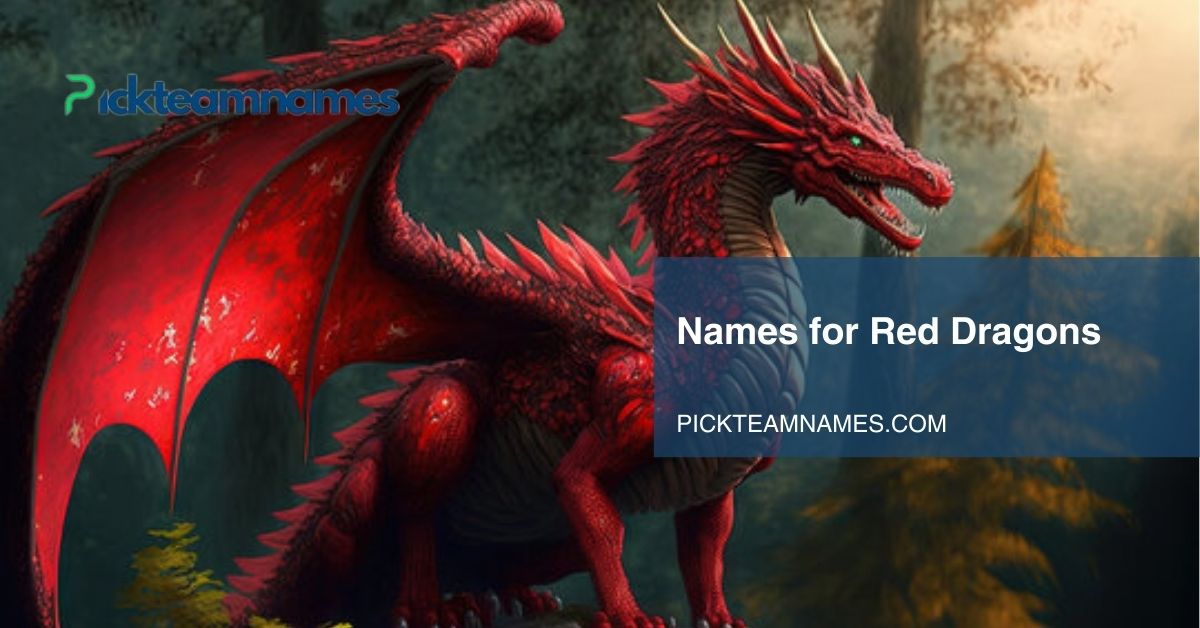 names for red dragons