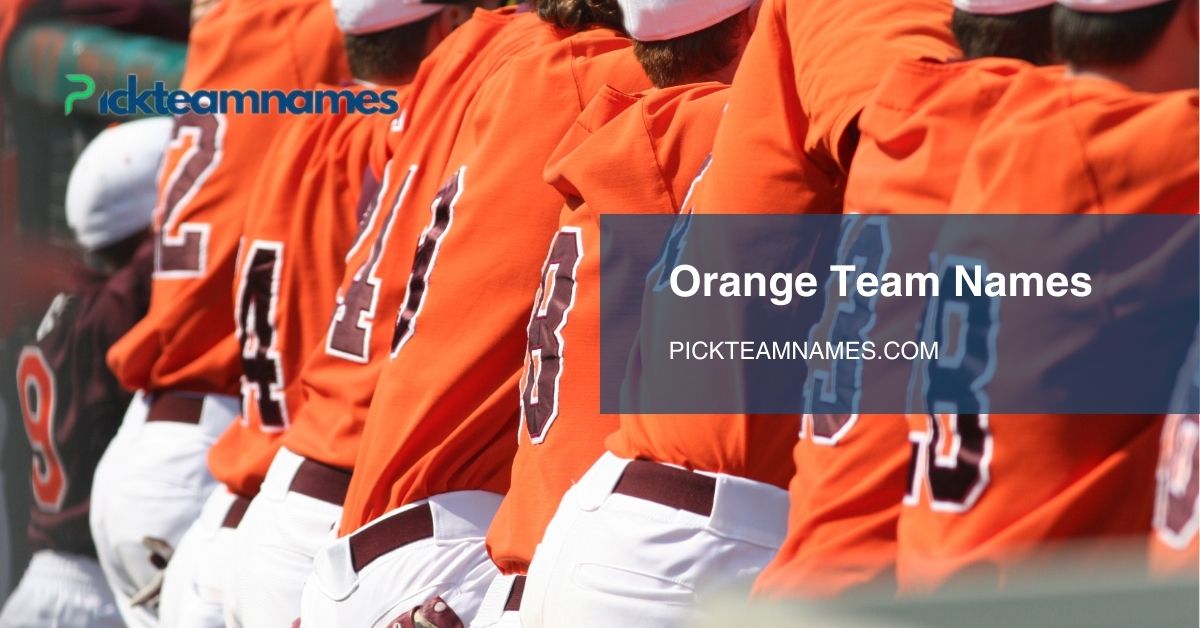 orange team names