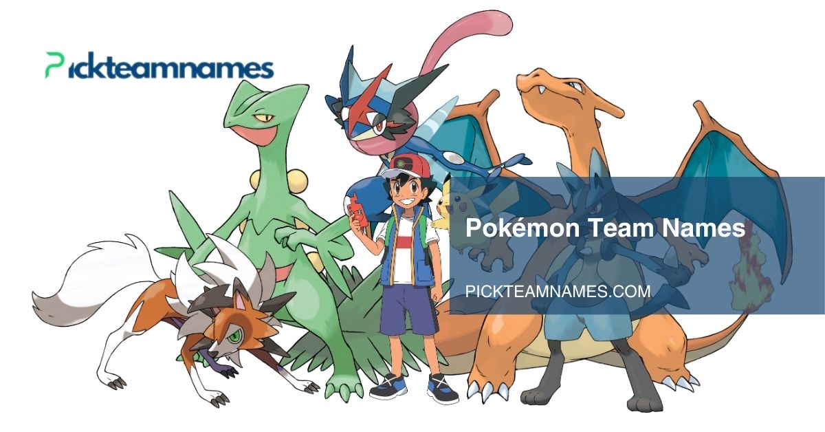 pokemon team names