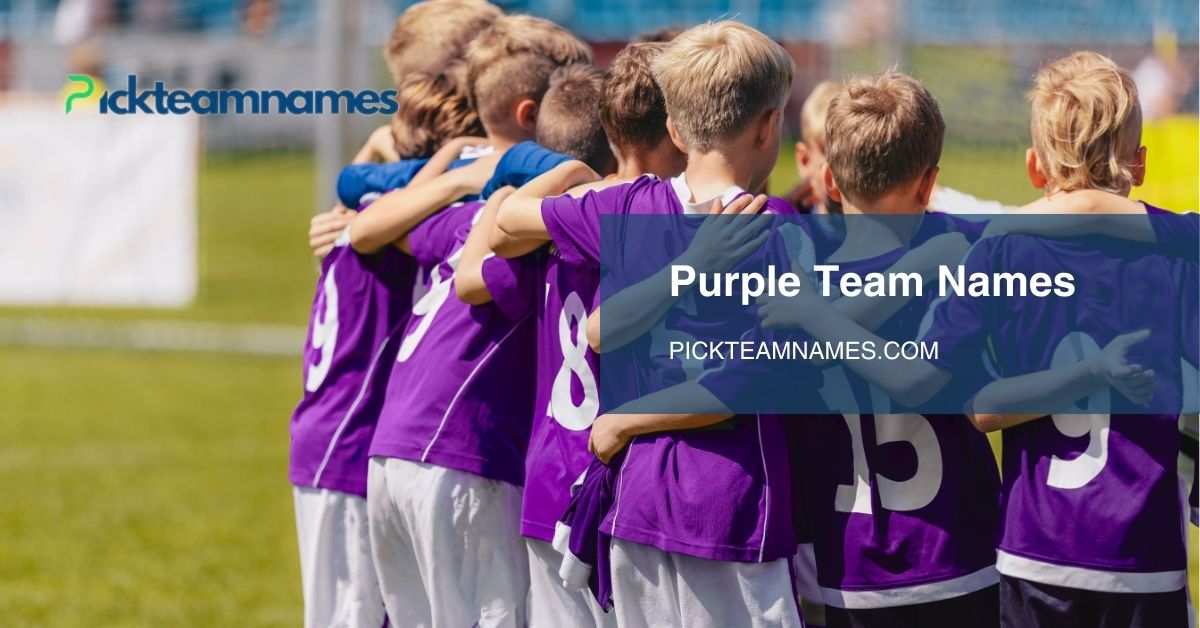 purple team names