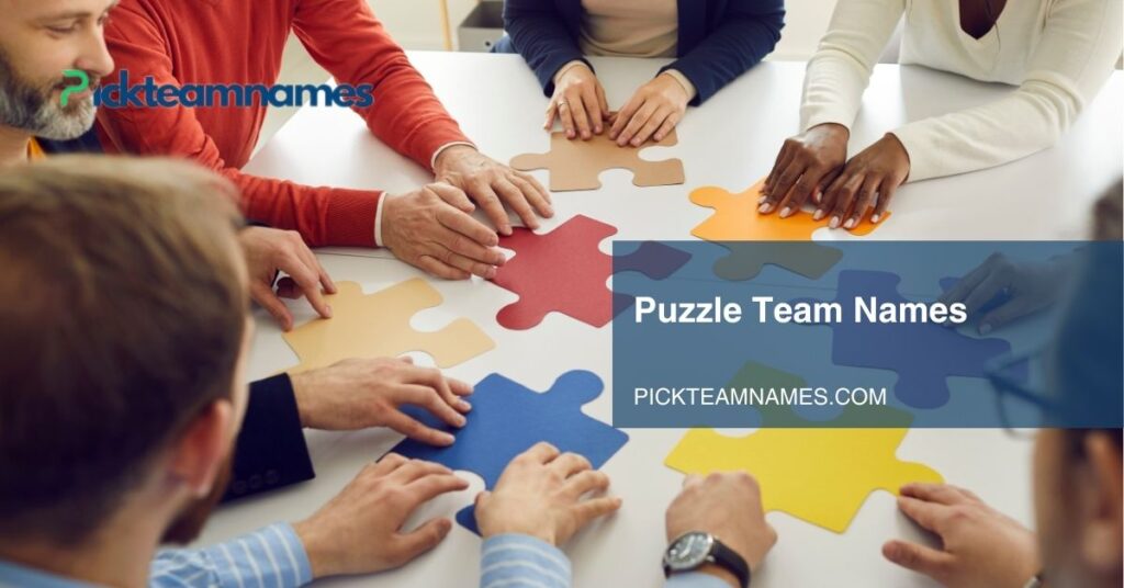 puzzle team names