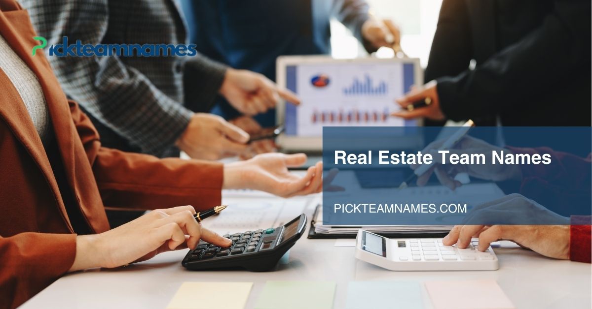 real estate team names