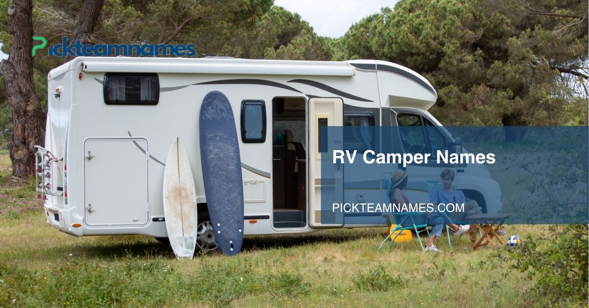 rv camper names