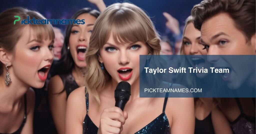 taylor swift trivia team names