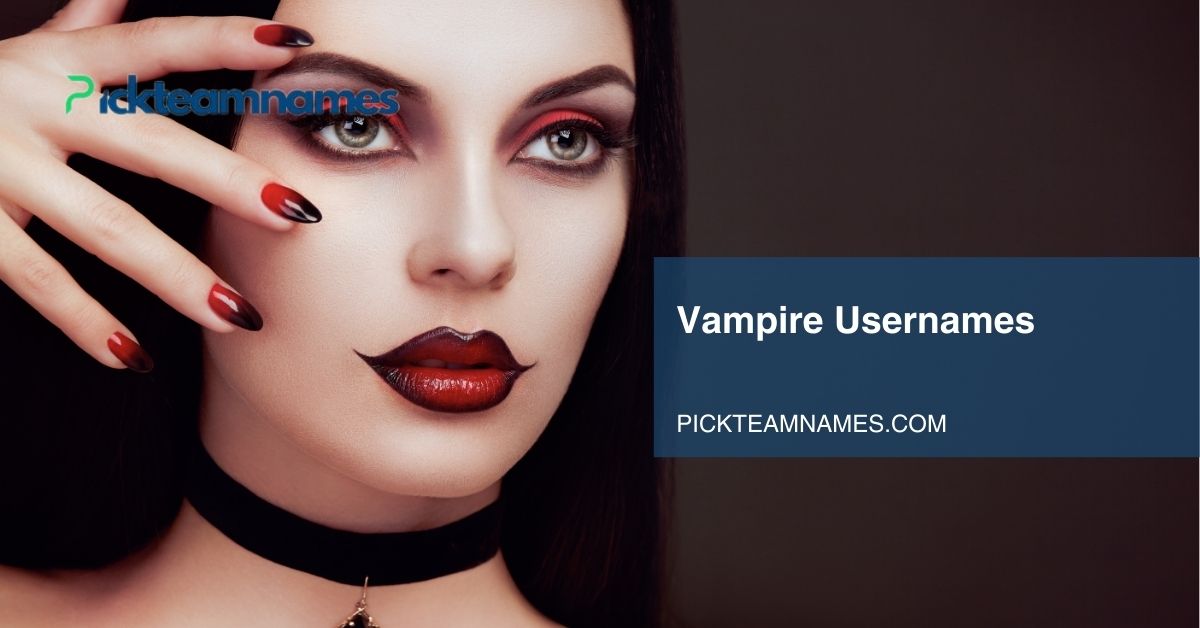 vampire usernames